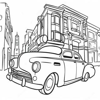 Turning Red 4 Town Coloring Pages