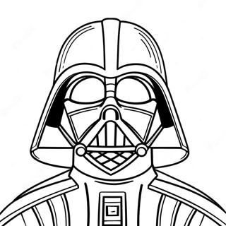 Darth Vader With Lightsaber Coloring Page 631-503