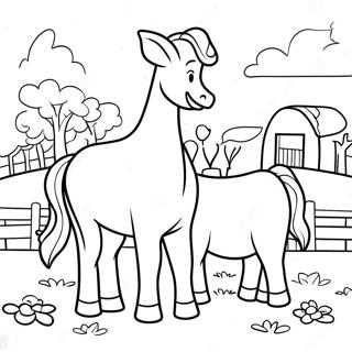 La Granja De Zenon Coloring Pages