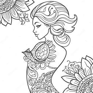 Realistic Tattoo Designs Coloring Page 63243-50042