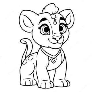 Kiara Lion Guard Coloring Page 63373-50147