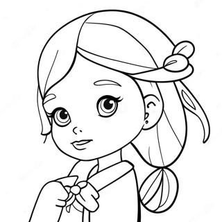 Turning Red Abby Coloring Pages