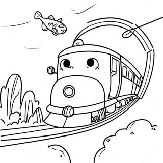 Exciting Turning Red Abby Adventure Coloring Page 63464-50227