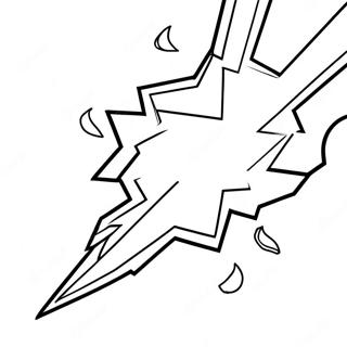 Lightning Bolt Coloring Page 63504-50245