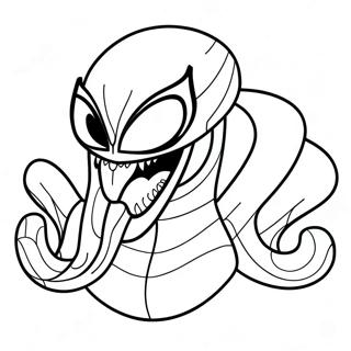 Among Us Venom Coloring Pages