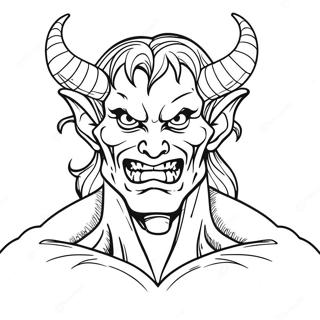 Demon Coloring Pages