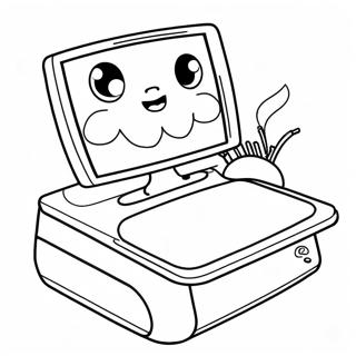 Leap Pad Imagination Desk Coloring Page 63613-50334