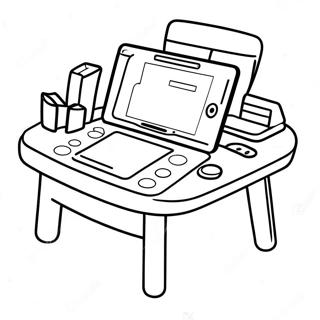 Creative Leap Pad Imagination Desk Coloring Page 63614-50337