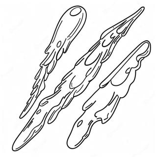 Icicle Coloring Pages