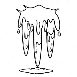 Icicle Coloring Page 63623-50350