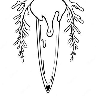 Icicle Coloring Page 63623-50351