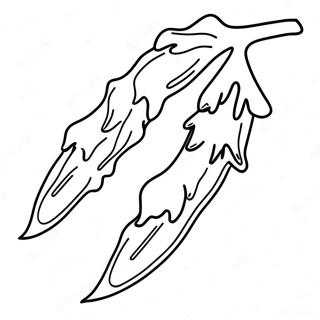 Icicle Coloring Page 63623-50352