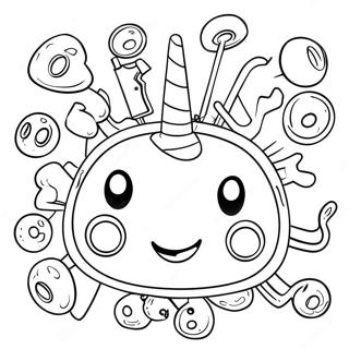 Numberjacks Coloring Page 63633-50346