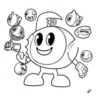 Numberjacks Coloring Page 63633-50348