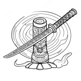 Katana Coloring Page 63673-50391