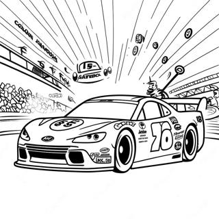 Kyle Busch Coloring Pages