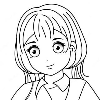 Anya Anime Coloring Page 63693-50398