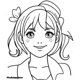 Anya Anime Coloring Page 63693-50399