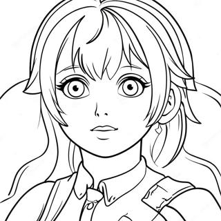 Anya Anime Coloring Page 63693-50400