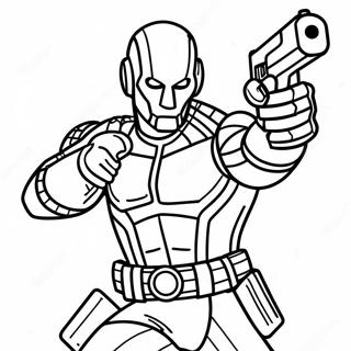 Deadshot Coloring Pages