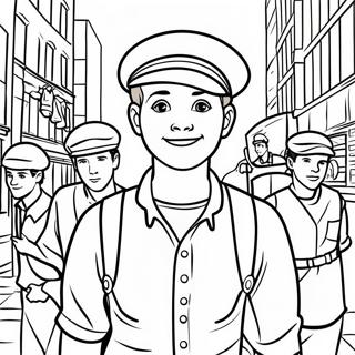 Newsies Coloring Page 63803-50505