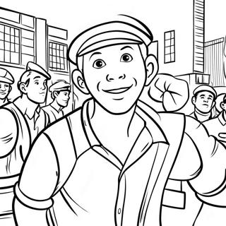 Newsies Coloring Page 63803-50508