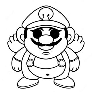 Wario Ausmalbild 6380-5079