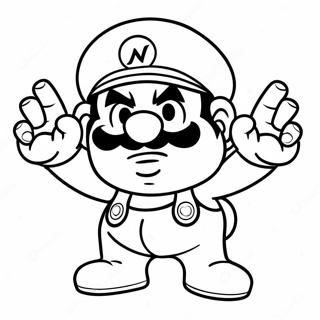 Wario Ausmalbild 6380-5080