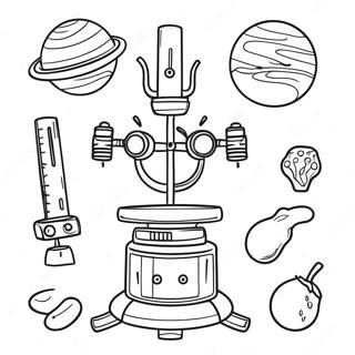 Physical Science Coloring Pages