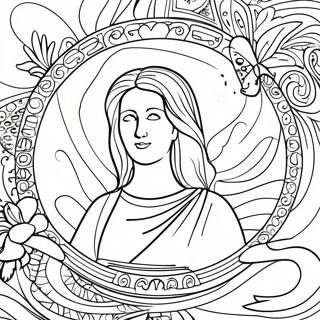 Serenity Prayer Coloring Page 63833-50510