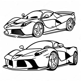 Laferrari Ferrari Coloring Page 63853-50531