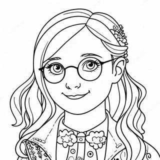 Luna Lovegood Quibbler Omslag Målarbild 63864-50533