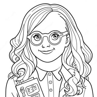 Luna Lovegood Quibbler Omslag Målarbild 63864-50534