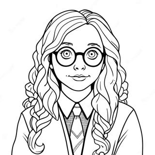 Luna Lovegood Quibbler Cover Coloring Page 63864-50535