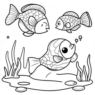 Pond Coloring Pages