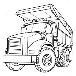 Construction Truck Coloring Page 63923-50587