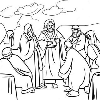 Bible Story Coloring Pages