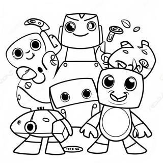 Mixels Coloring Pages