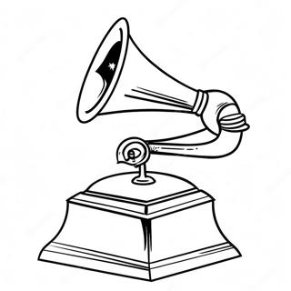 Grammy Award Ausmalbild 64093-50718