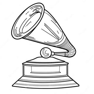 Grammy Award Ausmalbild 64093-50719