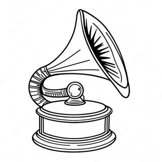 Grammy Award Ausmalbild 64093-50720