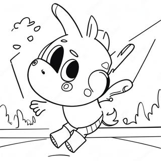 Pablo Backyardigans Coloring Pages