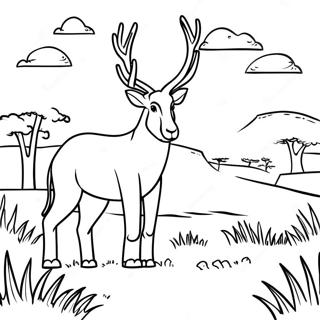 Kenya Coloring Pages