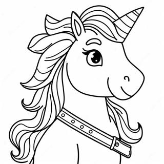 Sunny Starscout With Colorful Mane Coloring Page 64144-50762