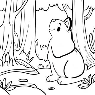 Wood Coloring Pages