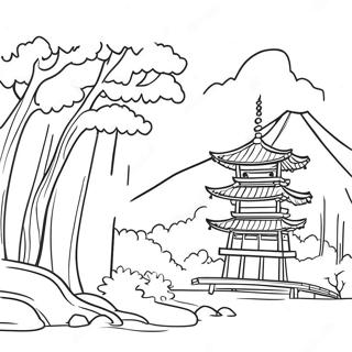 Japan Coloring Pages