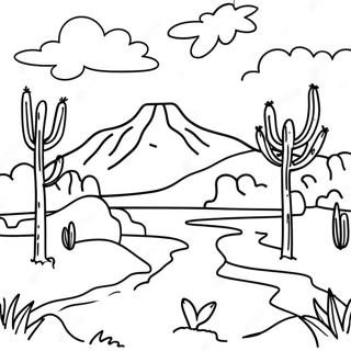 Colorful Bolivia Landscape Coloring Page 64244-50856