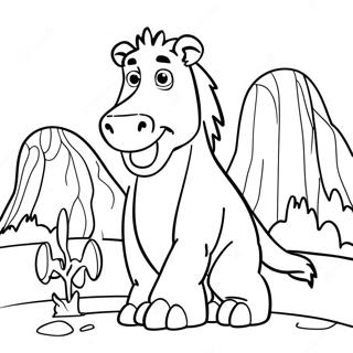 Ice Age 3 Coloring Pages