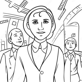 Respecting Authority Coloring Pages