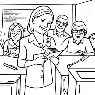 World Teachers Day Coloring Page 64293-50878